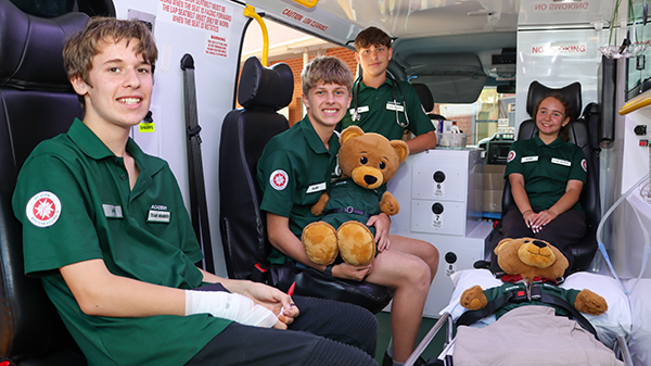 Academy team members at Warnbro